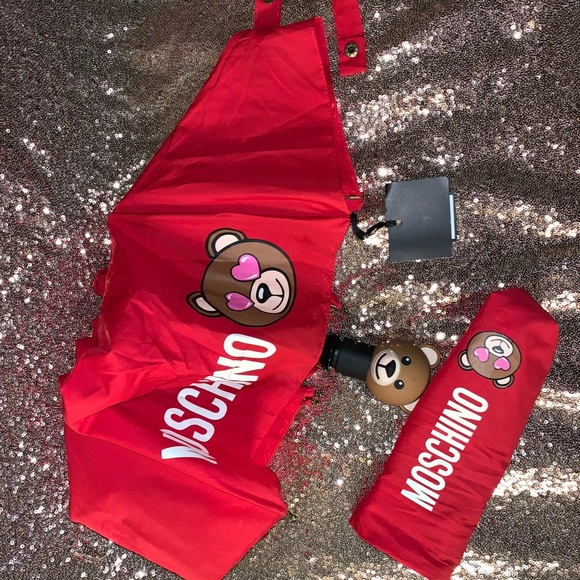 Moschino Accessories - Moschino Bear Handle Umbrella